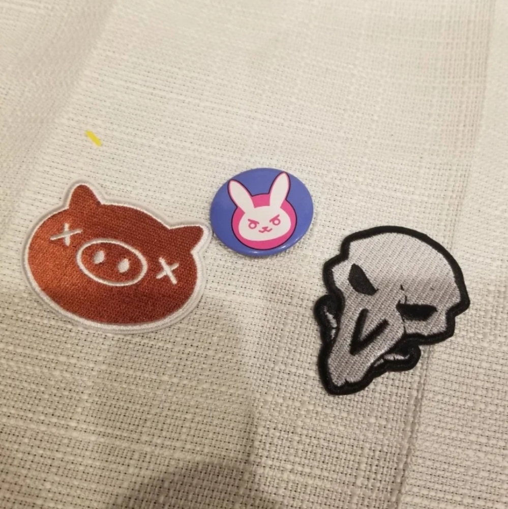 Overwatch Patches and Pins